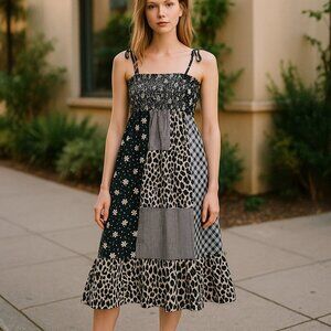 Sandy Liang x Target Patchwork Sleeveless Dress Size S